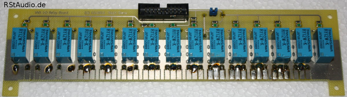 Relays Board of the Inputs and Outputs