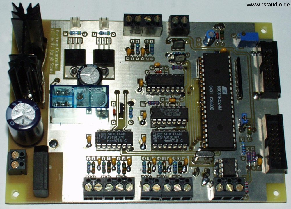 VV4 Control Unit – μC Board
