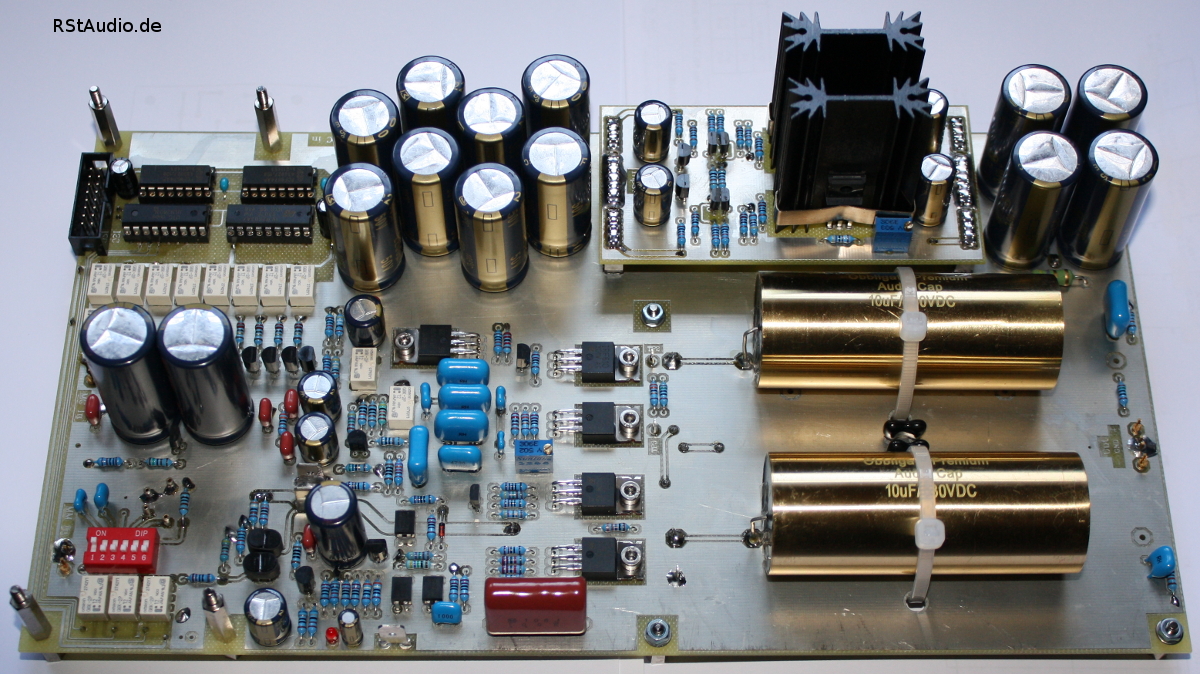 XOno Board with plugged in Voltage Regulator Board